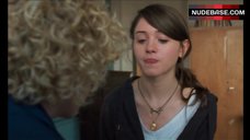 3. Julia Garner Lesbian Kiss – I Believe In Unicorns