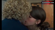 4. Julia Garner Lesbian Kiss – I Believe In Unicorns