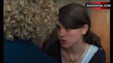 9. Julia Garner Lesbian Kiss – I Believe In Unicorns