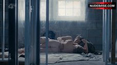 2. Charlotte Spencer Shows Boobs and Ass  – Glue