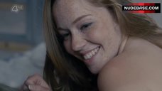 3. Charlotte Spencer Shows Boobs and Ass  – Glue