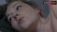 5. Charlotte Spencer Shows Boobs and Ass  – Glue