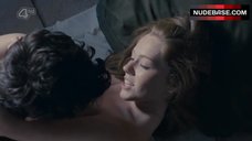 9. Charlotte Spencer Shows Boobs and Ass  – Glue