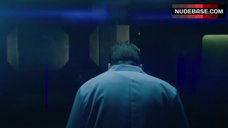 6. Caity Lotz Hot Scene – The Machine