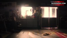 10. Caity Lotz Ass Scene – The Machine