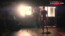 Caity Lotz Ass Scene – The Machine