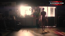 6. Caity Lotz Ass Scene – The Machine