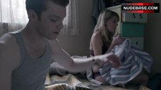 6. Emma Greenwell Lingerie Scene – Shameless