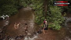 6. Vimala Pons Naked Tits and Pussy – The Law Of The Jungle