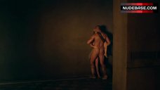 2. Bonnie Sveen Sex Against Wall – Spartacus