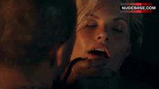 6. Bonnie Sveen Sex Against Wall – Spartacus