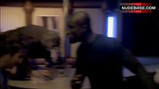 5. Janelle Bartosek Shows Boobs in Strip Club – Puck Hogs