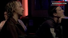 3. Janelle Bartosek Topless Pole Dance – Puck Hogs