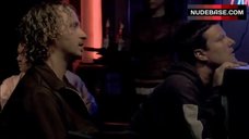 4. Janelle Bartosek Topless Pole Dance – Puck Hogs