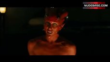 1. Gina Varela Naked Boobs and Butt – The Devil'S Rock