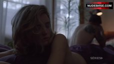 9. Evelyne Brochu Shows Ass and Boobs – La Marraine