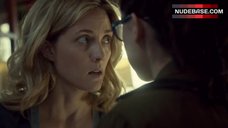 1. Evelyne Brochu Lesbian Kiss – Orphan Black