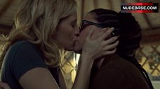 Evelyne Brochu Lesbian Kiss – Orphan Black