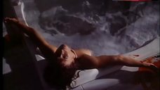 2. Jane Badler Naked in Bathtub – Easy Kill