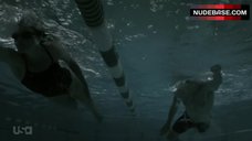 10. Sexy Tattiawna Jones Swimming in Pool – Eyewitness