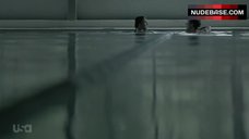 5. Sexy Tattiawna Jones Swimming in Pool – Eyewitness