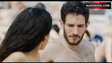 4. Inma Cuesta Shows Breasts on Beach – Cousinhood