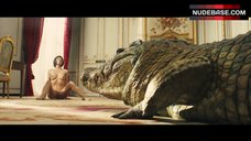 6. Brigitte Lo Cicero Naked in Crocodile Mouth – L'Exercice De L'Etat