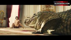 7. Brigitte Lo Cicero Naked in Crocodile Mouth – L'Exercice De L'Etat