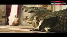 8. Brigitte Lo Cicero Naked in Crocodile Mouth – L'Exercice De L'Etat