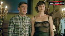 Brigitte Lo Cicero Nipples Through Top – Des Soucis Et Des Hommes