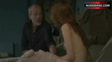 10. Agathe Bonitzer Nude Boobs, Ass and Bush – The Three-Way Wedding