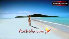 10. Lara Bingle Hot in Bikini – Australia Tourism Commercial