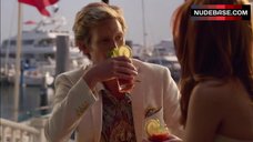 6. Elena Satine Bikini Scene – Revenge