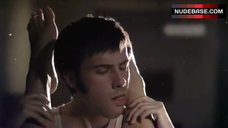 8. Stephani Daft Shows Breasts – A Cadaver Christmas