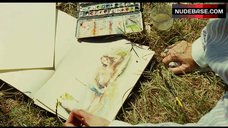 1. Lola Creton Posing Topless – Something In The Air