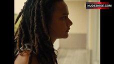 3. Riley Keough Flashes Breasts – American Honey