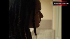 5. Riley Keough Flashes Breasts – American Honey