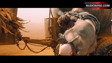 2. Riley Keough Hot Scene – Mad Max: Fury Road