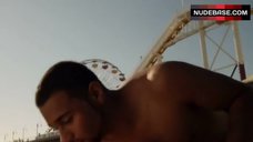 9. Elizabeth Di Prinzio Bikini Scene – Scary Or Die