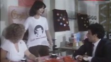 10. Marie-Christine Descouard Exposed Tits – Le Roi Des Cons