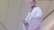 7. Julie Hughes Topless in Thong – Exit To Eden