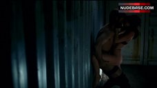 2. Lucy Griffiths Sex against Wall – True Blood