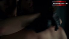 3. Lucy Griffiths Sex against Wall – True Blood