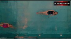 3. Pregnant Laura Birn Nude in Shower – The Ones Below