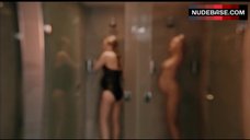 4. Pregnant Laura Birn Nude in Shower – The Ones Below