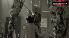 9. Denna Thomsen Boobs Scene – Fjogur Piano Video