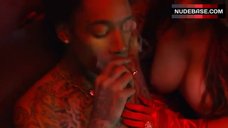 8. Carla Howe Topless Lap Dancing – Mac & Devin Go To High School