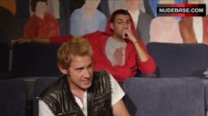 8. Mindy Robinson Cleavage – Casting Couch