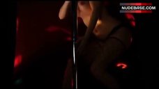 4. Mindy Robinson Shows Nude Tits – Captain Battle: Legacy War