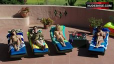 6. Mindy Robinson Boobs Scene – Road Hard